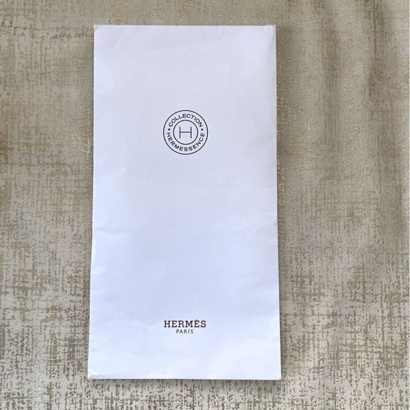 Hermes Hermessence Parfums Tan Canvas Bag/Pouch. EUC! - Picture 6 of 7